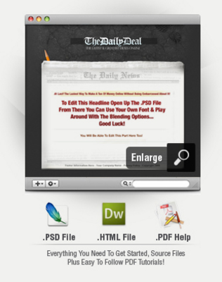 Product picture Amazing Paper Templates Design - Premium Minisite Templates